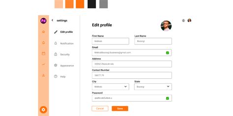 Update Profile .